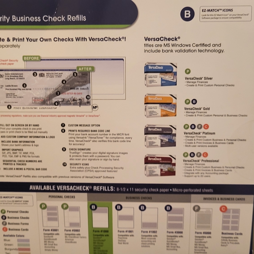 Business Check Refills - Picture 2 of 2